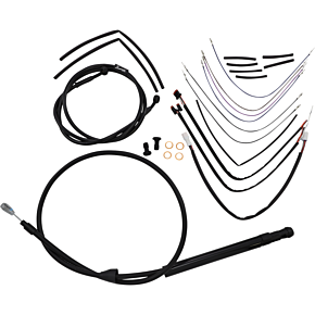 BURLY BRAND Control Kit - 14" Ape Hanger Handlebars B30-1260