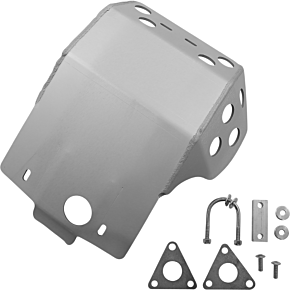 Moose Racing 2022+ KLRR650 Skid Plate - Anodized Silver