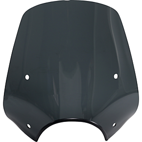 Pop Top Windshield - 9" Headlight Cut Out - Dark Black Smoke MEP55210