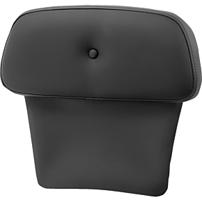 Chopped Tour Pak Backrest Pad - RoadSofa™ PT - Black w/ Pillowtop - FLT/FLH '14-'23 814-07-CPACK-PT