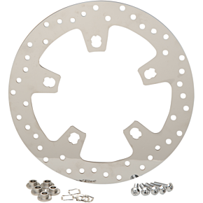 Drilled Brake Rotor - Front - 11.8" - Touring 1710-2403