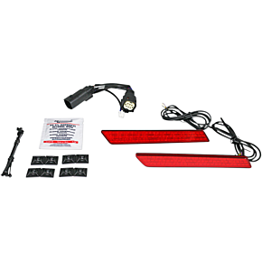 Saddlebag Latch Lights - SS6 - Red CD-LATCH-SS6-R