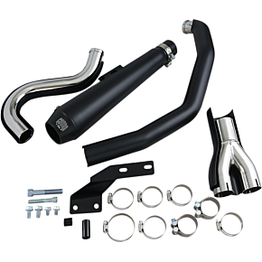El Diablo Exhaust - Black - '88-'06 Softail 6485B