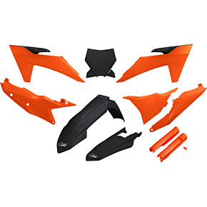 Body Kit - Orange/Black - KTM - SX '23-'24 KTKIT529F@333