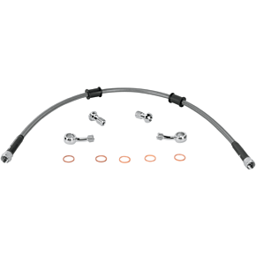 Moose Racing Stainless Steel Brake Line - KLR 650