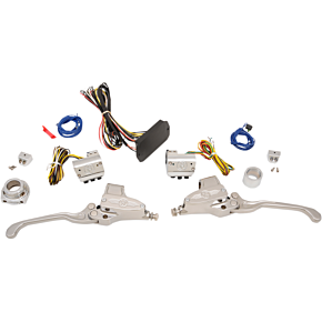 Performance Machine Pm Handlebar Controls - Hydraulic - 9/16" Master Cylinder - Chrome 0062-4024-CH