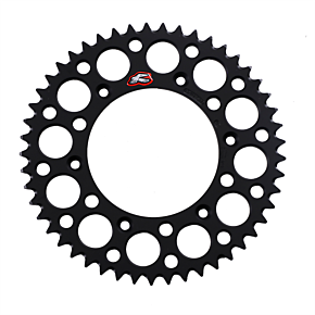 Renthal Sprocket - Black - 49 Tooth 224U-520-49GPBK