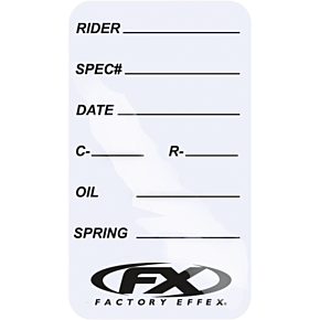 Suspension Spec Stickers 06-90021