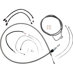 Control Cable Kit - XR - Stainless Steel/Chrome 5891142