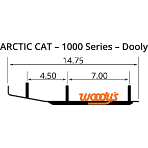 Slim Jim® Dooly™ Runner - 6" - 60° DA6-1000