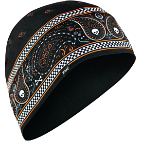 SportFlex™ Beanie - Bandanna Black/Orange WHLL197