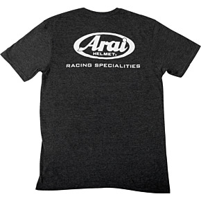 Arai Helmet T-Shirt - Dark Heather Gray - Small 121563
