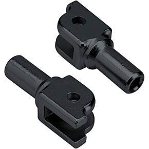 Footpeg Mount - Black - Softail 0107-1640-01