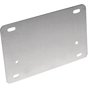 License Backing Plate - Stainless Steel 709-80-71012