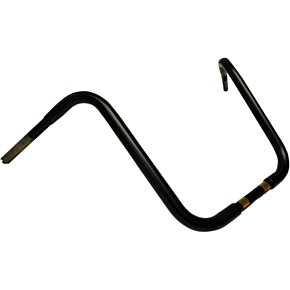 Drag Specialties Handlebar - Buffalo Ape - 16" - TBW - Flat Black 0601-3507