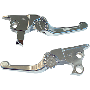 Powerstands Racing Lever Set - Anthem - Shorty - Chrome 12-01652-20