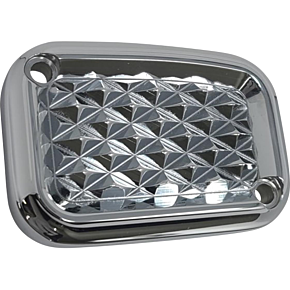  Master Cylinder Lid - Clutch - Diamondback - Chrome C3058-C