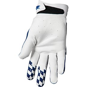 Hallman Digit Gloves - White/Navy - XS 3330-6770