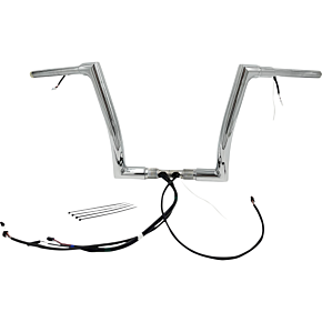 Handlebar Kit - Flat Top - 12" - Chrome 601312