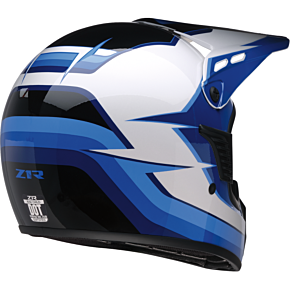 Child Dirt Maxx Helmet - Vortex - Blue/White - S/M 0111-1744
