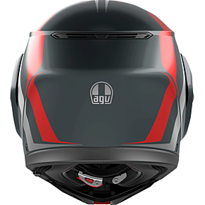 Streetmodular Helmet - Resia - Matte Gray/Silver/Red - Large 2118296002006L