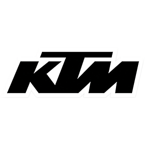 Die-Cut Decal - 1' - KTM Black 19-94552