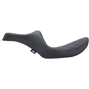 Drag Specialties Predator III Seat - Double Diamond - Black Stitching 0805-0135