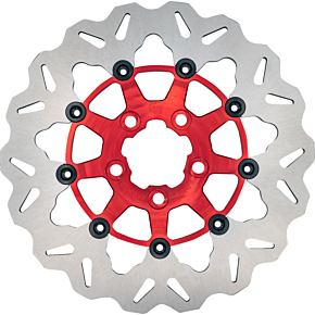 Brake Rotor - Rear - Red DF681CWS-R    