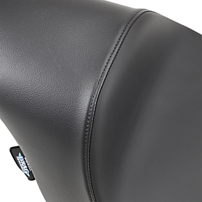 Drag Specialties EZ-Solo Seat - Smooth - Solar-Reflective Leather - FXSB 0802-0922