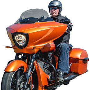 Klock Werks Flare™ Windshield - Tinted - Victory KW05-01-0542-T