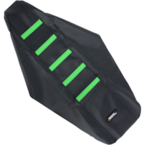 Moose Racing Ribbed Seat Cover - Green - Kawasaki