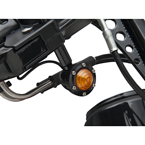 Front Tracker Turn Signal - Amber Lenses 0207-2018-B