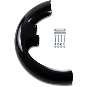 Wrapper Front Fender Kit - Black - Steel - 21" KW05-01-0518