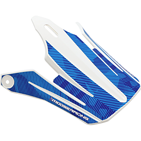 Youth F.I. MIPS® Visor Kit - Agroid Camo - Blue/White 0132-1599