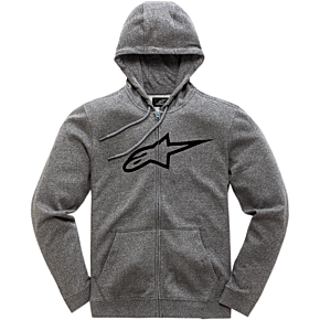 Ageless 2 Zip Hoodie - Heather Gray/Black - Medium 1038530521126M