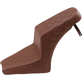 Step Up Seat - Passenger Lattice Stitched - Brown