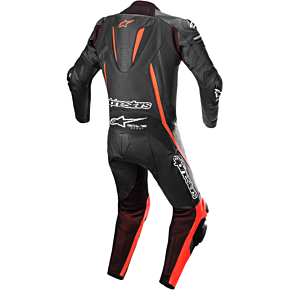 Fusion 1-Piece Suit - Black/Red Fluorescent - US 38 / EU 48 3153022-1030-48