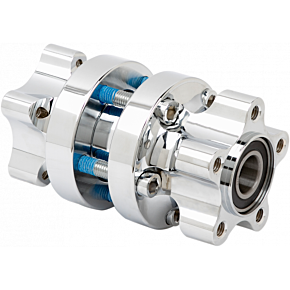 Hub - Cartridge - Rear/Single Disc - Chrome - '08-'17 FXD 71-703