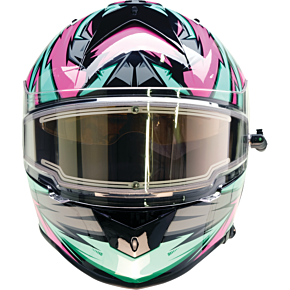 Warrant Helmet - Neuron - Pink/Teal - XS 0101-17209