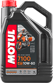 Motul 7100 4T Synthetic Oil - 10W-60 - 4L 104101