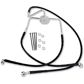 Brake Line - Front (Lower/Upper) - Black 1741-2520