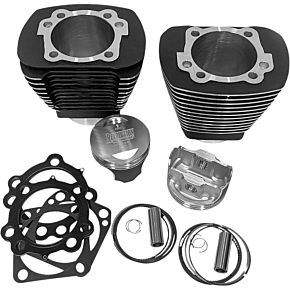 Cylinder Kit - 100" - Black with Highlighted Fins RP201-210W