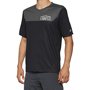Airmatic Jersey - Short-Sleeve - Black/Charcoal - Medium 40014-00001