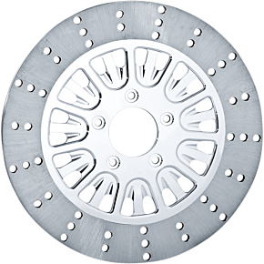 Rc Components Brake Rotor - Front Left - Illusion Chrome COG117126CLF2K