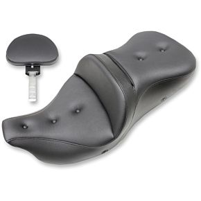 Saddlemen Extended Reach Road Sofa Seat - Pillow Top - Backrest - Heated