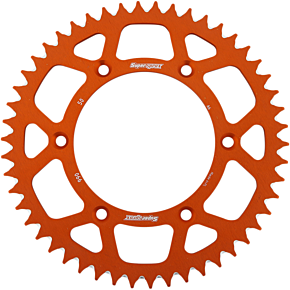 Supersprox Rear Sprocket - Orange - KTM/Husqvarna/Husaberg - 50 Tooth RAL-990-50-ORG