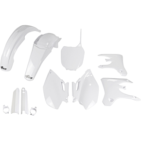 Body Kit - White - Yamaha - YZ '03-'04 YAKIT304F@046