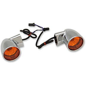 Rear Bullet Turn Signal Lights FLT - Chrome 2020-1378