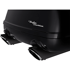 Twin Slash Slip-On Mufflers - Black 46796