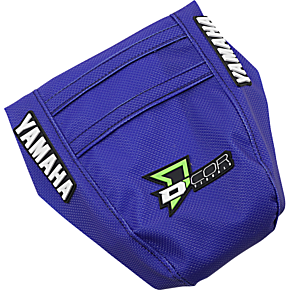 Seat Cover - Black/Green/Blue - YZ '02-'21 30-50-132
